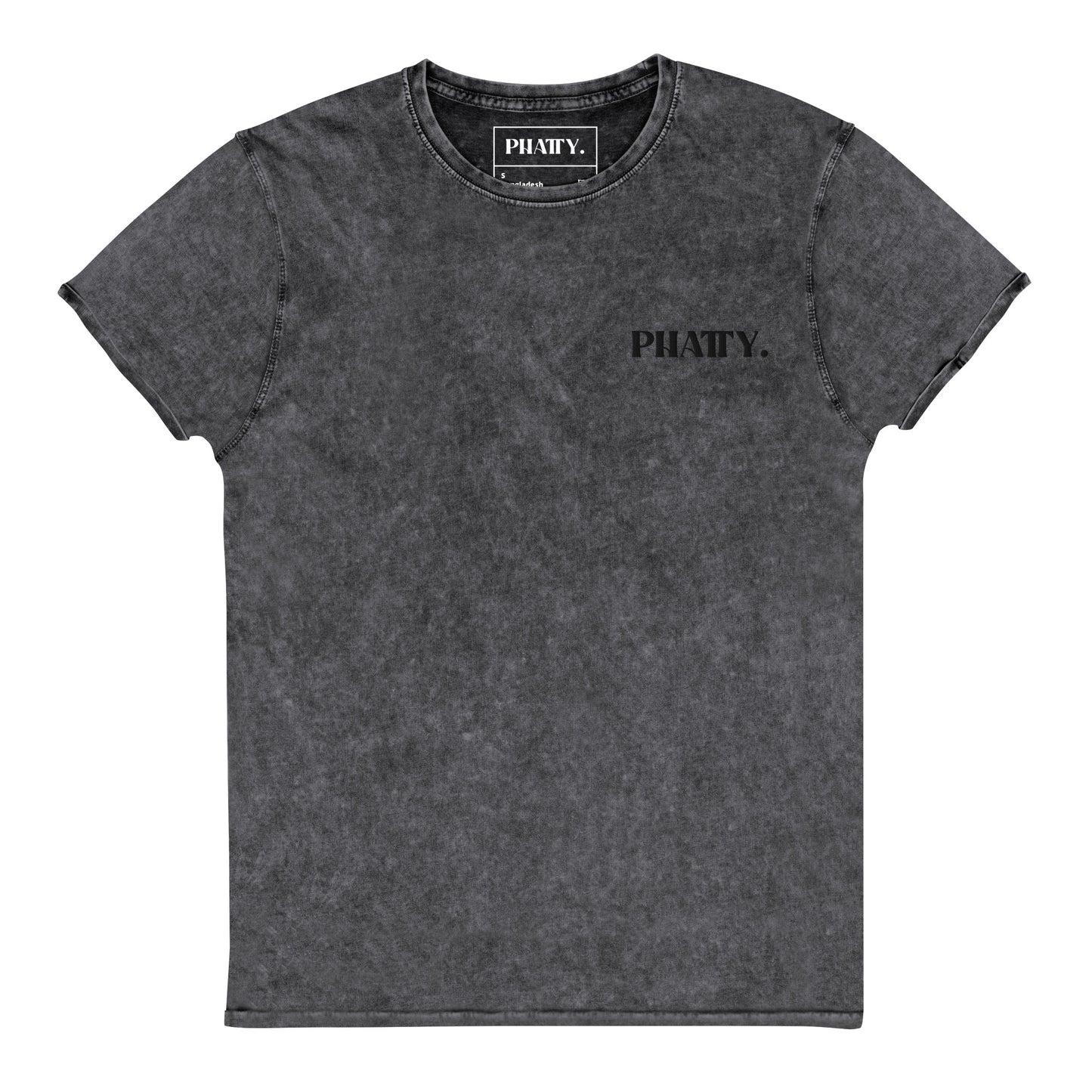 Phatty - Stone Wash Denim T-Shirt